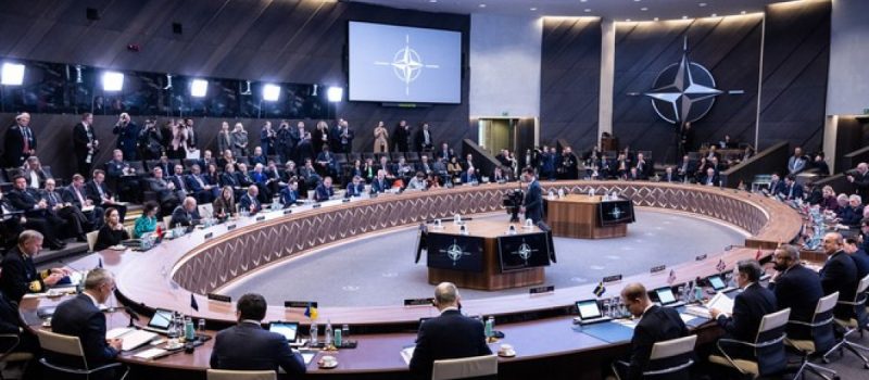 Dışişleri Bakanı Çavuşoğlu, NATO-Ukrayna Komisyonu Toplantısı’na katıldı